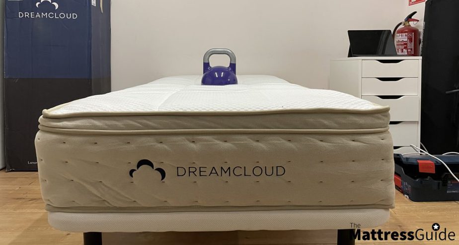 dreamcloud mattress firmness test