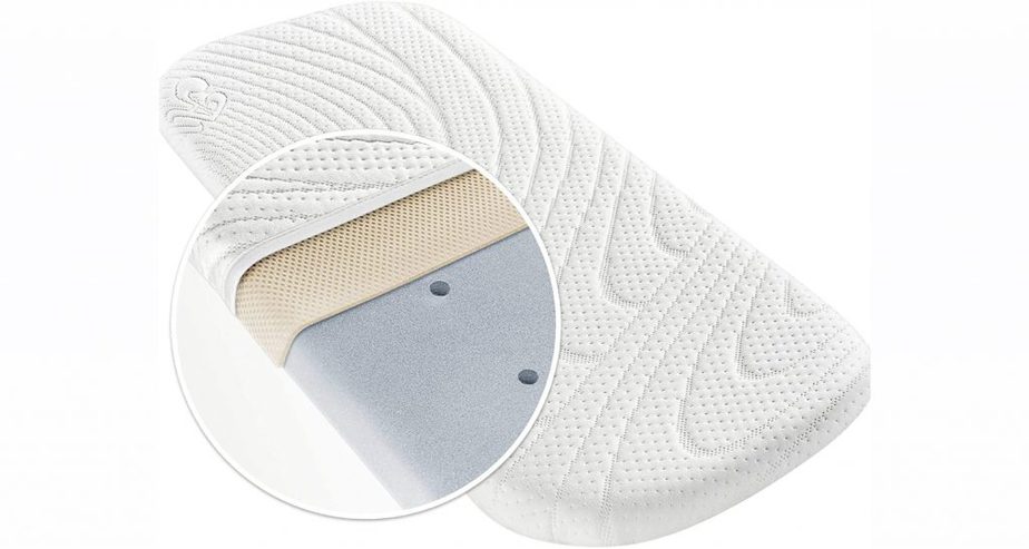 alvi pram moses basket mattress