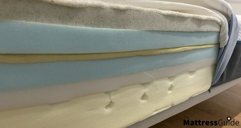simba hybrid luxe mattress layers