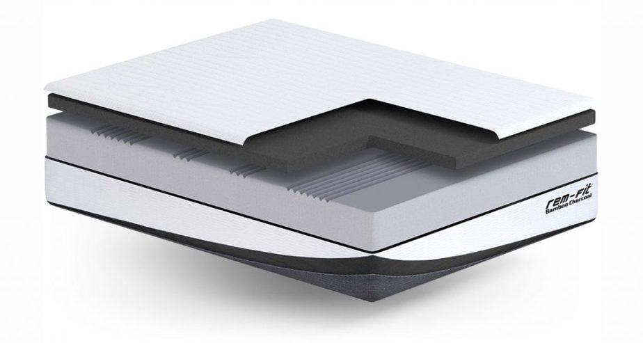 remfit bamboo charcoal construction mattress