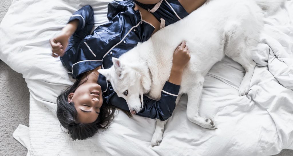 Co-sleeping with dogs has its pros and cons