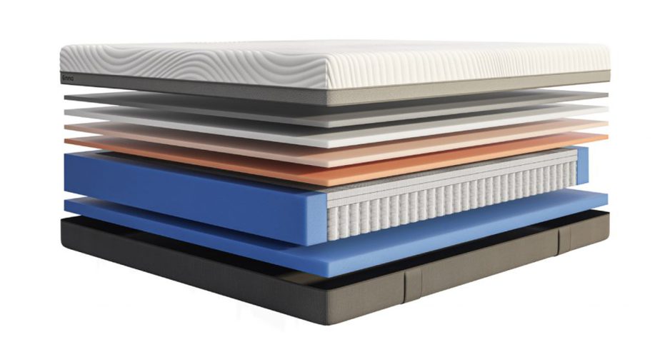 emma luxe mattress layers